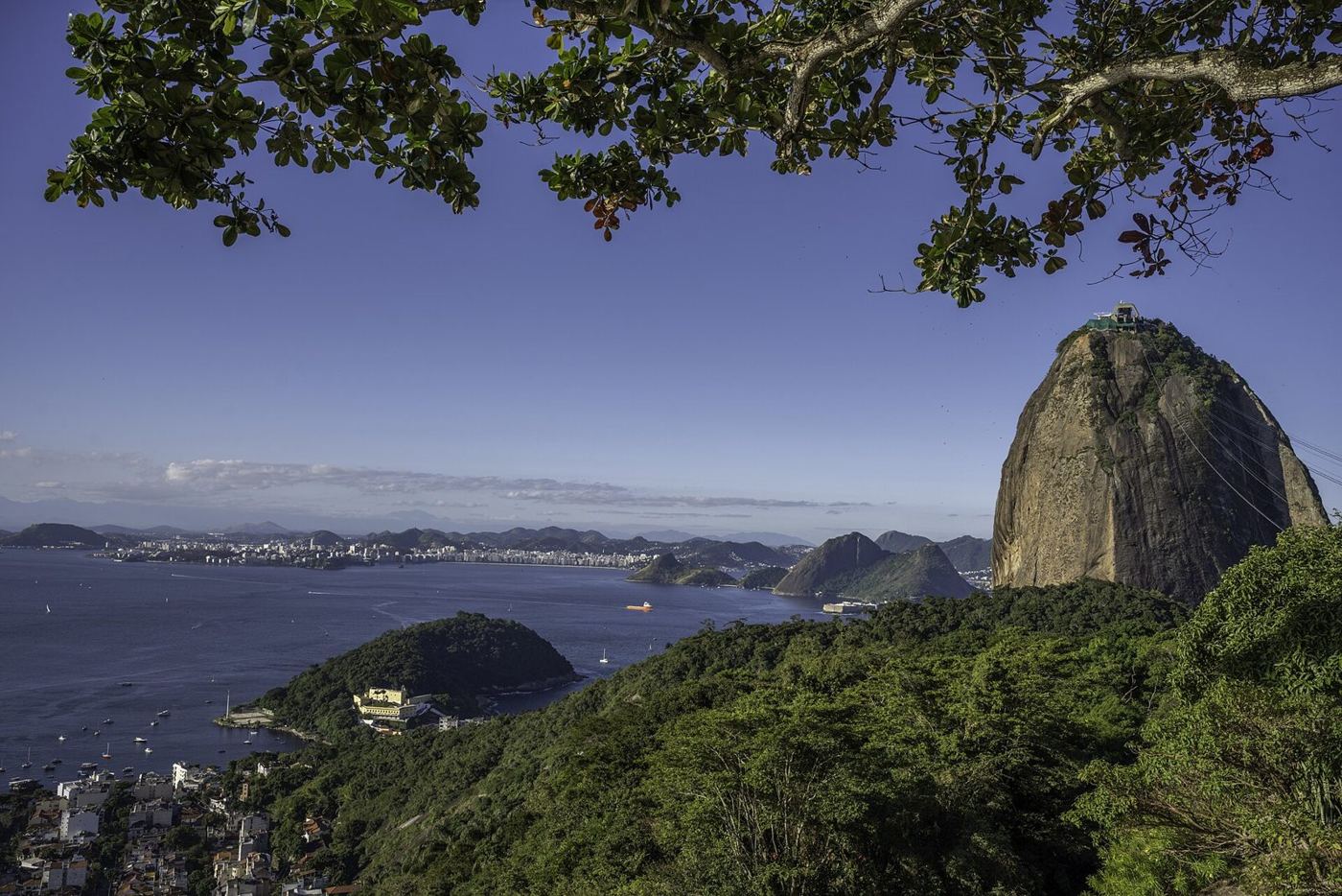 O Pão de Açúcar visto da Urca